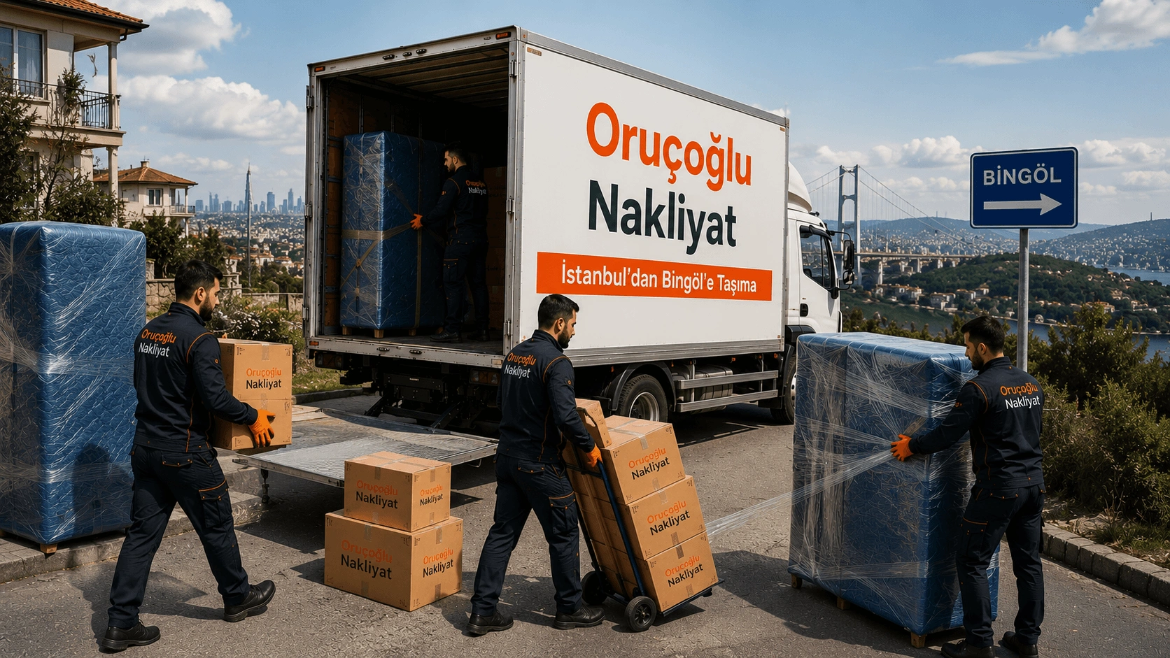 İstanbul’dan Bingöl’e Taşıma