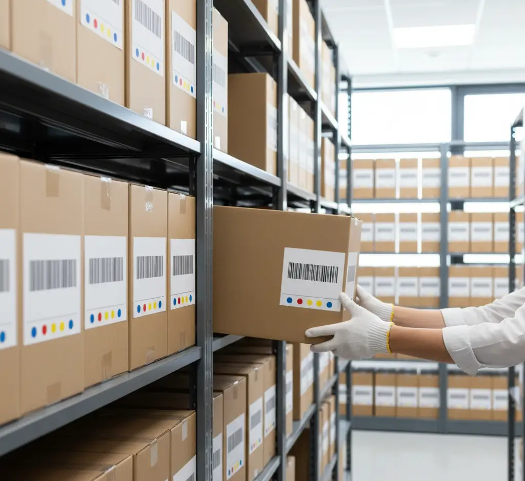 Arşiv taşıma: departman bazlı etiketleme ve envanter sistemi