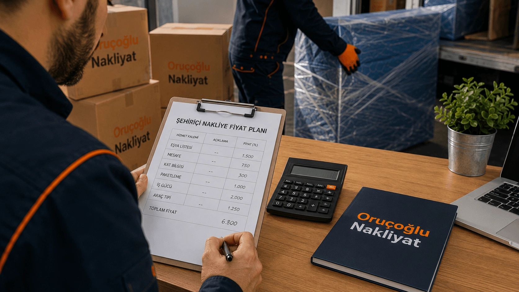 Şehiriçi Nakliye Fiyatı detayları