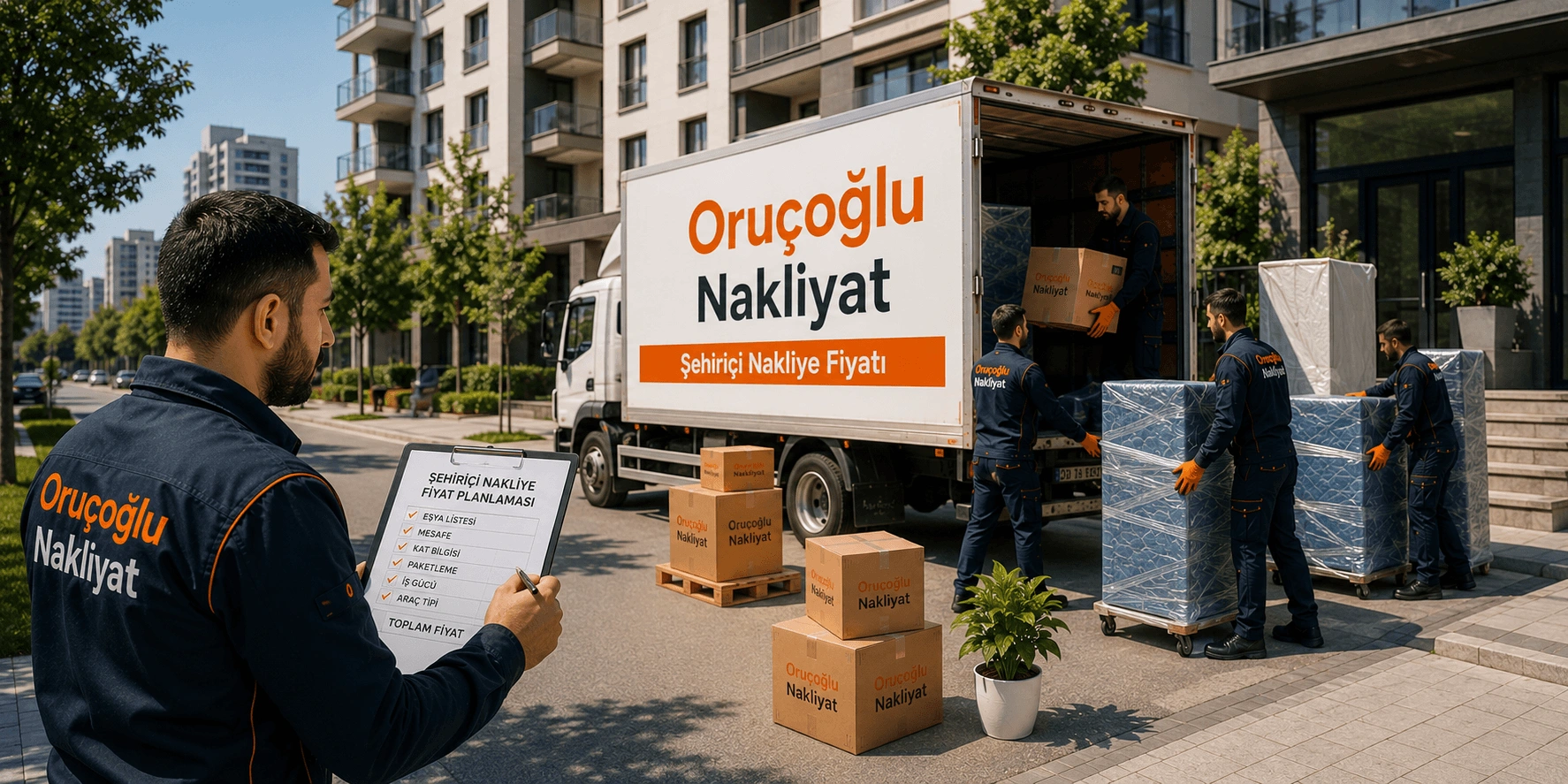 Şehiriçi Nakliye Fiyatı