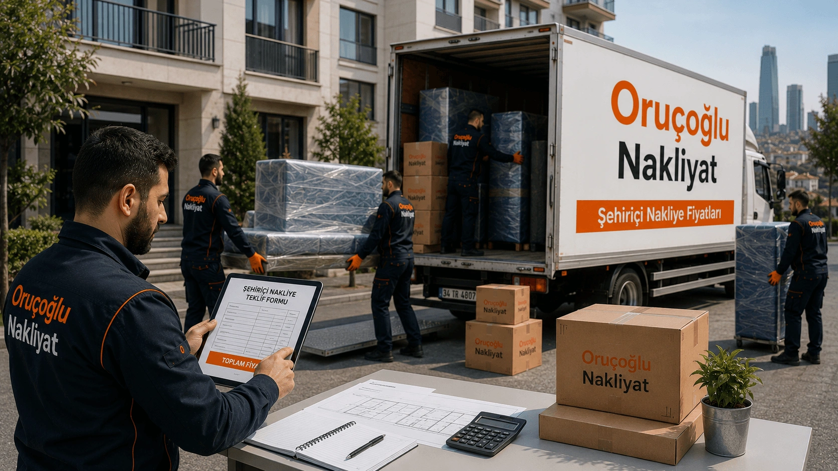 Şehiriçi Nakliye Fiyatları