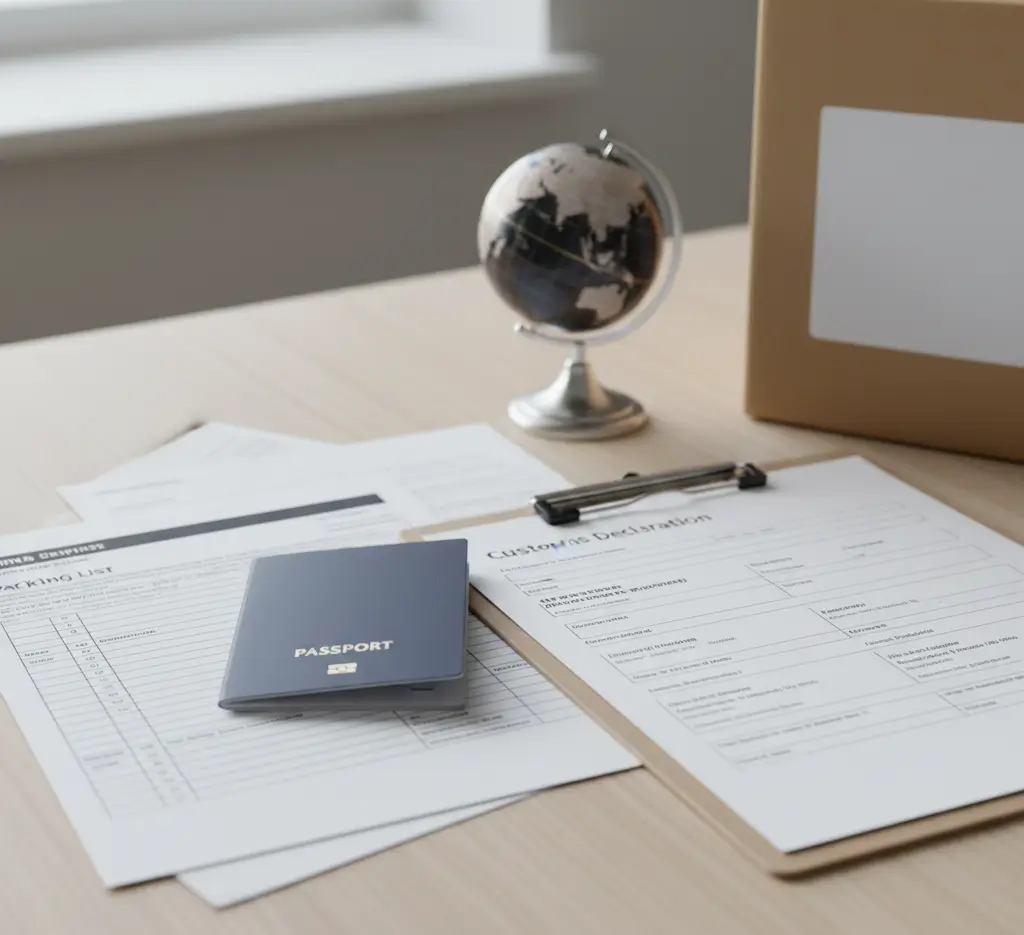 Uluslararası taşınmada gümrük ve evrak hazırlığı